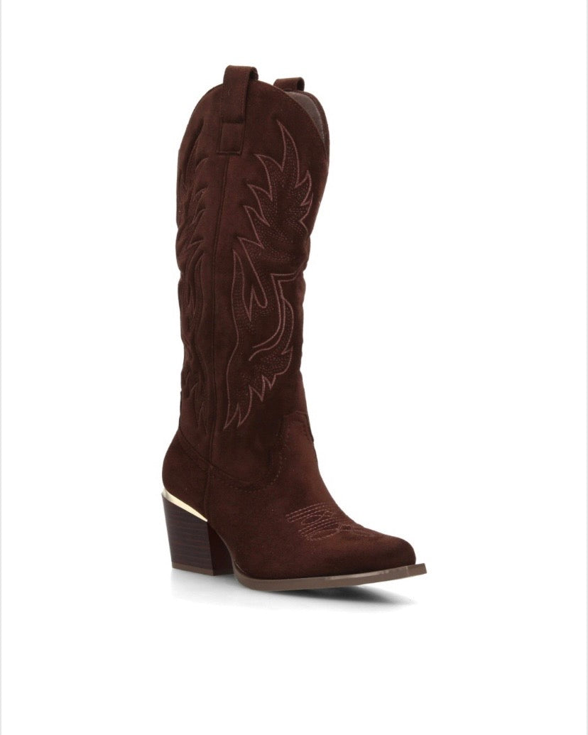 BOTAS ALTAS COWBOY Disponibles en 3 colores.