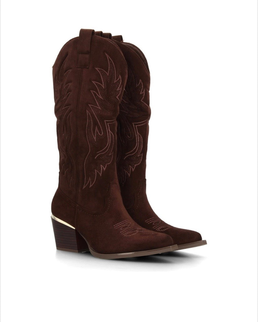 BOTAS ALTAS COWBOY Disponibles en 3 colores.