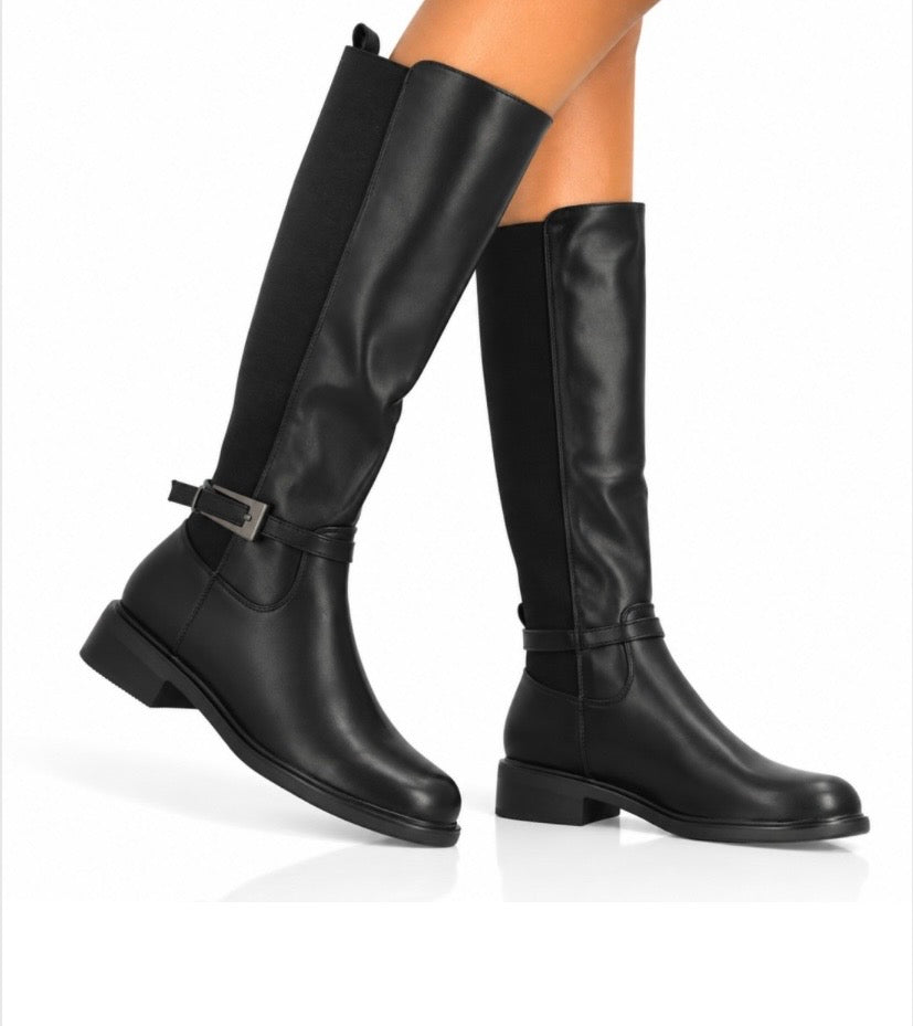 BOTAS ALTAS HEBILLA Disponible en 3 colores